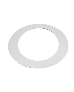 Rosone circolare inox 304 per canne fumarie 80mm