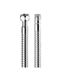 Flessibile per doccia in ottone per monoforo a dado semplice cm 150