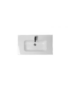 Lavabo in ceramica 101x46cm - Unika