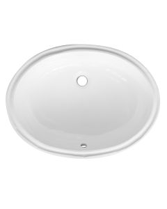 Lavabo sottopiano senza foro rubinetto 57x42cm - LT74