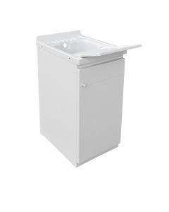 Lavatoio con mobile in abs e con tavola in polipropilene 45x50cm