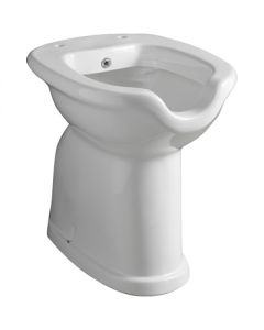 Vaso/bidet per disabili scarico a muro completo di erogatore