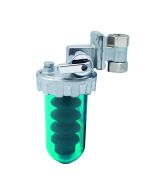 Dosatore di polifosfati con by pass 1/2 cartuccia attacchi 1/2"