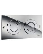 Placca di comando 2 pulsanti per cassette pneumatiche Oli Mini Trend