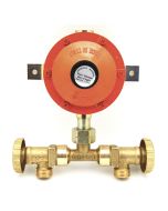 Mini-centralina per gas con regolatore senza flessibili 4 kg/h