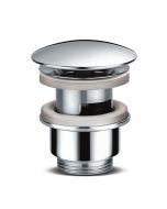 Piletta per lavabo con tappo sempre aperto tondo Lux 1" 1/4