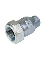 Raccordo a compressione in ghisa per tubi in acciaio tipo A 1/2 x 21