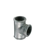 Tee ridotta zincata 1/2 x 3/4