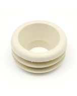 Morsetto gomma bianco per canotti 32mm