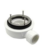 Piletta in PVC per piatto doccia ribassato Simil-Stone 90mm