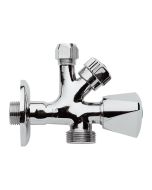 Rubinetto combinato sottolavabo-lavatrice 1/2 x 3/4