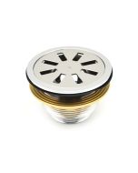 Piletta sifoide per piatto doccia in ceramica tipo Lux 1"1/4