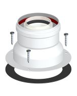 Partenza verticale coassiale MF DN 60/100mm PV6 per caldaie a condensazione