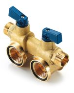 Collettore di distribuzione con chiave da 3/4 - 16mm x1/2 per ogiva Teflon 1 via