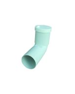 Curva bianca per scarico wc prolungata Valsir 110 - 90°mm