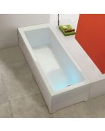 Guscio Vasca Rettangolare Agata con Pannelli