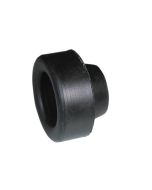 Bimorsetto in gomma nera 32mm