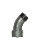 Curva Lunga MF 45° Zincata Atusa