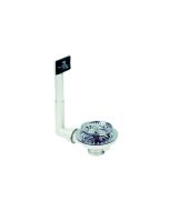 Piletta per lavello Basket con troppo pieno 1" 1/2