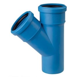 Braga TriPlus Valsir 90/90mm x 45° per tubi di scarico Fornitura