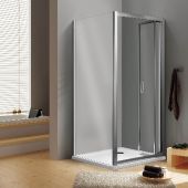 Porta doccia a libro 90 cm - Essential
