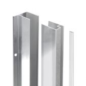 Coppia Profili per fissaggio a muro per Walk-In Essential