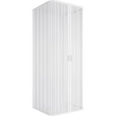 Box doccia angolare 3 Lati 70x100x70cm a soffietto - Lux