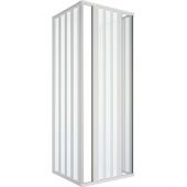 Box doccia angolare 3 Lati 90x90x90cm a soffietto - Stefy Lux