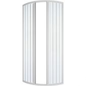 Box doccia circolare 90cm a soffietto centrale - Ilaria Lux