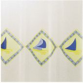 Tenda per doccia a 3 lati - vasca a 2 lati 240x200cm - Orizzonte