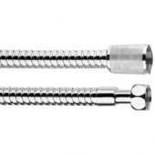 Flessibile per doccia in ottone doppia aggraffatura ridotto cm 150