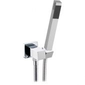 Set doccia con supporto in ottone con Doccetta Panfilo con Flessibile 150cm