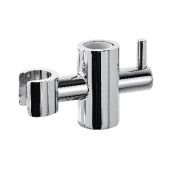 Supporto scorrevole 113x36mm per saliscendi doccia da 20mm