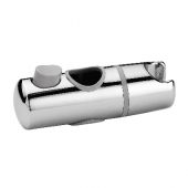 Supporto scorrevole 122x39mm per saliscendi doccia da 25mm