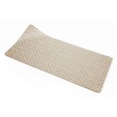 Tappeto antiscivolo per vasca 72x36cm Grigio - Vintage
