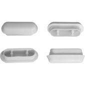 Paracolpi per copriwater ad incastro 42x15mm