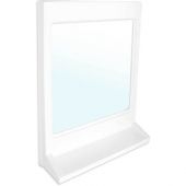 Specchio rettangolare con mensola 37x50cm - Athena