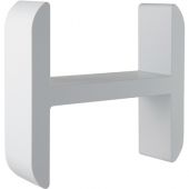 Mensola Lettering Organizer "H" latte