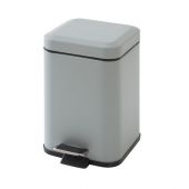 Pattumiera quadrata 3L bianca