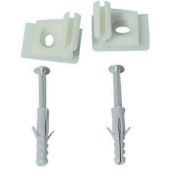 Fissaggi in pvc per accessori