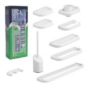 Kit accessori bagno - Luca New 9 Pz