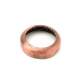 Calotta in ottone "Chiavarda"1"1/4 Foro 32 bronzata