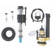 Batteria di scarico WC monoblocco completa Unibox Its entrata bassa