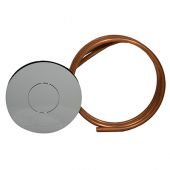 Pulsante tondo per batteria Dianflex e Catis con tubo rame