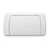 Placca Per cassetta di scarico Idrobox Mono Bianco