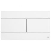 Placca Slim Dual bianco