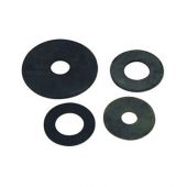Guarnizioni fondo per cassetta di scarico in gomma 2mm 59x19x2,5mm