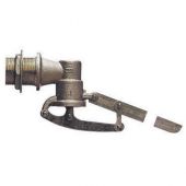 Galleggiante wc in ottone senza sfera a 5 coppiglie asta piatta 2"