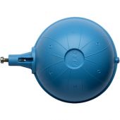 Sfera per galleggiante wc in plastica con scorrevole 150mm
