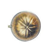 Sfera per galleggiante wc in rame 120mm da 3/4